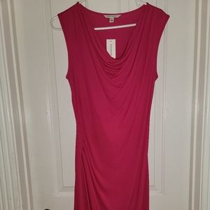 Banana Republic Sheath Dress Small Pink NWT